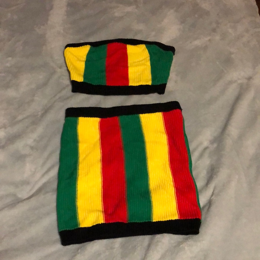 ADORABLE Rasta 2-piece set
